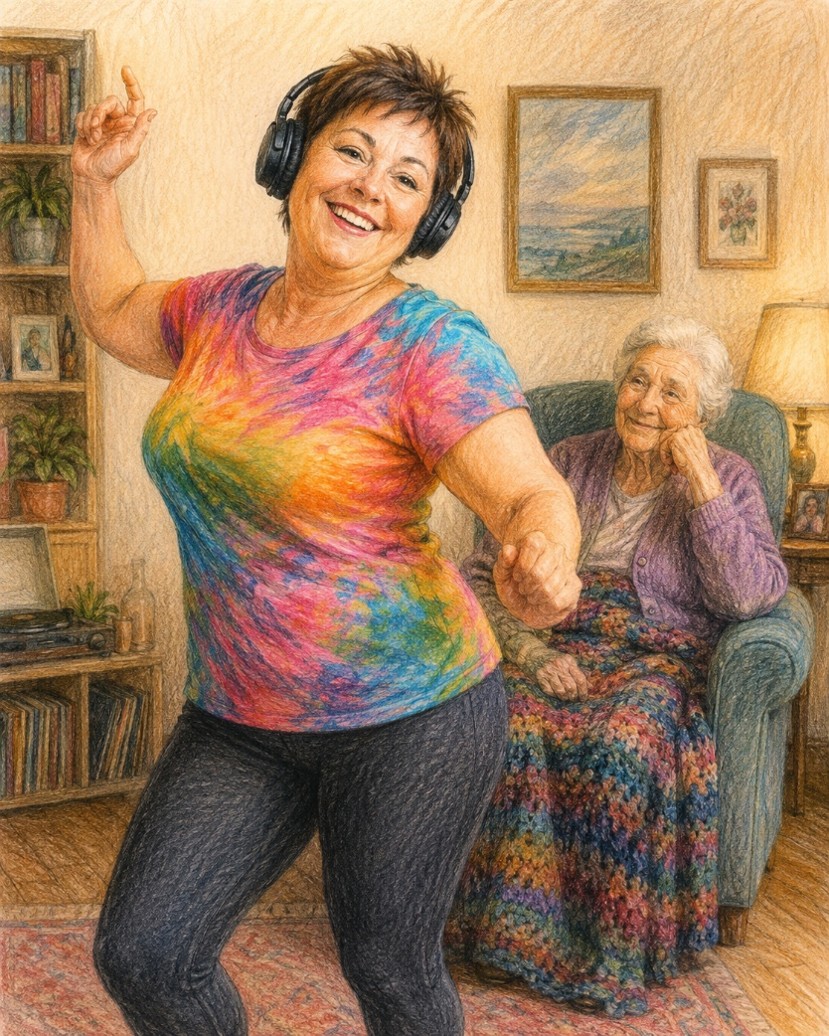 tańcząca kobieta